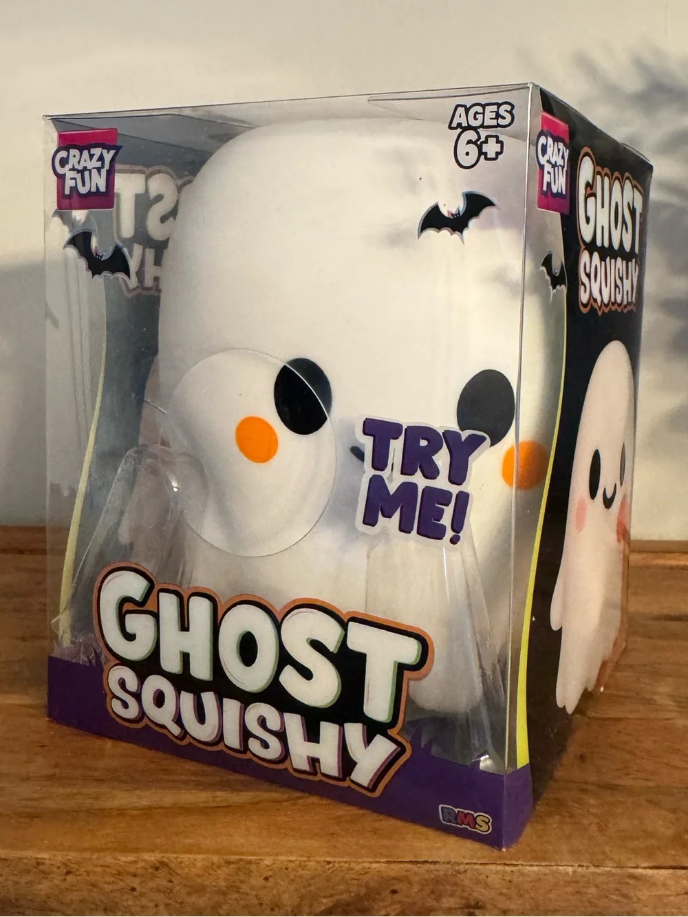 RMS Crazy Fun Jumbo Ghost Squishy